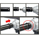 1/2 Cordless Impact Wrench Driver Brushless Rattle Gun For Makita 18V Battery - Close-Up Angle