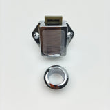 10PCS Push Button Drawer Cupboard Door Catch Lock Caravan Van Cabinet Latch Knob - Close-Up Angle