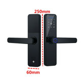 Digital Smart Door Lock Fingerprint APP Key Card Password Electronic Home Lock - Extra Image