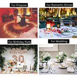 24PCS Flameless LED Tea Light Tealight Candle Wedding Decoration - Side View