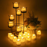 48PCS Flameless LED Tea Light Tealight Candle Wedding Decoration - Rear View