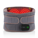 Electric Dual Infrared Light Heat Back Massager Waist Brace Lumbar Support Belt - Extra Image