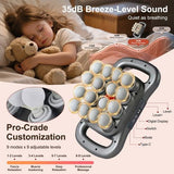 16 Heads Fascia Massage Gun Muscle Relax for Legs,Back,Waist,Hips Massage AU - 45-Degree Angle
