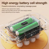 24 Heads Fascia Massage Gun Muscle Relax for Legs,Back,Waist,Hips Massage AU - 45-Degree Angle