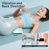 AirBag Heated Lumbar Traction Lower Back Massager & Stretcher EMS Therapy Remote - Front View