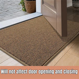 Premium Entrance Door Carpet 120x80cm Sole Cleaning Mats Sand and Dust Removal Washable - Close-Up Angle