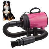 2800W Dog Dryer High Velocity Pet Dog Pet Blow Dryer Adjustable Speed 4 Nozzles - Close-Up Angle