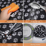 Pet Car Dog Seat Cover Hammock Non-Slip Waterproof Backseat Dirty Protector Mat - Close-Up Angle
