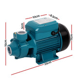 Electric PeripheralPump QB60 CleanWater Garden Farm RainTank Irrigation - Front View