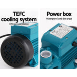 Electric PeripheralPump QB60 CleanWater Garden Farm RainTank Irrigation - Top-Down View