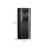 12V Cordless Car Tire Air Inflator Electric Pump Portable Tyre USB Rechargeable - Side View