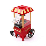 Electric Home Popcorn Machine Classic Car Corn Popper Maker For Kid Gift - 45-Degree Angle