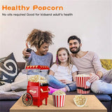 Electric Home Popcorn Machine Classic Car Corn Popper Maker For Kid Gift - Extra Image