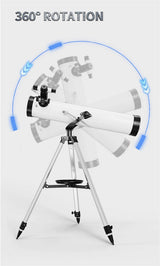 Pro Astronomical Telescope 114mm Aperture 875X Zoom HD High Resolution - Extra Image