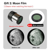 Pro Astronomical Telescope 114mm Aperture 875X Zoom HD High Resolution - Extra Image