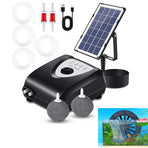 Solar Pond Pump Air Pump Solar Powered Pool Fish Tank Oxygenator Oxygen Aerator