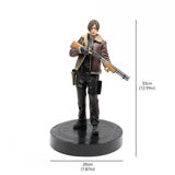 Resident Evil Leon Scott Kennedy Figure Game Model Statue Toy 33cm