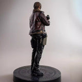 Resident Evil Leon Scott Kennedy Figure Game Model Statue Toy 33cm - Close-Up Angle