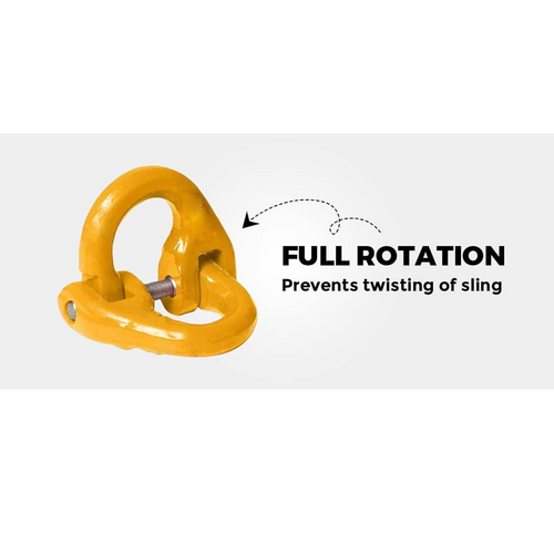 8/10mm Hammerlock +Eye Sling Hook Safety Chain Caravan Trailer connecting Extend