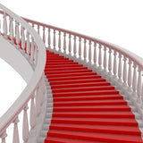 10M Red Carpet Aisle Runner Awards Night Casino Wedding Party Event Mats Decor - Rear View