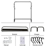 Black Heavy Duty Clothes Rail Rack Hanging Garment Display Stand Shoe Storage Shelf