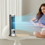 Air Conditioner Fans Portable Cooling Ace with 3 Speeds Tower Fan Quiet Desk