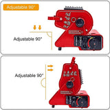 Portable Camping Gas Heater Outdoor Heating Stove Gas Baking Hunting Warmer AU RED - Close-Up Angle