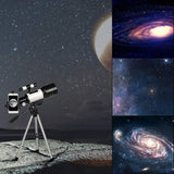 Astronomical Telescope 150x With Tripod Phone Adapter Monocular Moon Observation - Extra Image