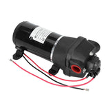 12V Water Pump 17LPM High Pressure Self-Priming for Caravan Camping Boat Marine - Rear View