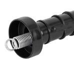 10x Electric Fence Gate Handle Compact Insulated Spring Handles with Hook Black