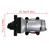12v Replace SHURflo 4009 Water Pump & Twist on Filter for Caravan Boat Marine AU - Rear View