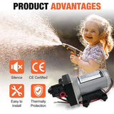 12v Replace SHURflo 4009 Water Pump & Twist on Filter for Caravan Boat Marine AU - Close-Up Angle