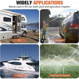 12v Replace SHURflo 4009 Water Pump & Twist on Filter for Caravan Boat Marine AU