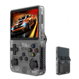 Gray Portable  Retro Handheld Game Console 128GB 10000+ Games Retro Handheld Games - Front View