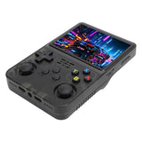 Gray Portable  Retro Handheld Game Console 128GB 10000+ Games Retro Handheld Games - Rear View