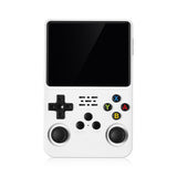White Portable  Retro Handheld Game Console 128GB 10000+ Games Retro Handheld Games - 45-Degree Angle