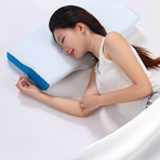 Memory Foam Contour Pillow Cervical Groove Ergonomic Neck Comfort  AU