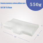 Memory Foam Contour Pillow Cervical Groove Ergonomic Neck Comfort  AU