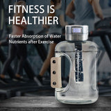 Random Color Hydrogen Water Bottle 1.5L Hydrogen Rich Portable Rich Hydrogen Water Generator - Front View