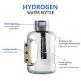 Random Color Hydrogen Water Bottle 1.5L Hydrogen Rich Portable Rich Hydrogen Water Generator - Low Angle
