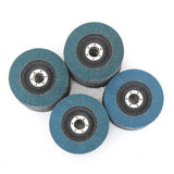 20PCS 5 125MM Angle Grinder Flap Sanding Disc 100 Grit Grinding Wheel