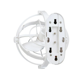 White Caframo FOR Sirocco 11 12v 24VOLT 360 Fan Caravan BOAT ACCESSORIE - Side View
