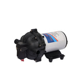 6.6GPM Washdown Pump Kit 12V Wash Pump w/ Hose Nozzle For Caravan RV Marine Boat - Front View