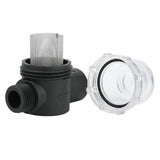 6.6GPM Washdown Pump Kit 12V Wash Pump w/ Hose Nozzle For Caravan RV Marine Boat - Close-Up Angle