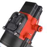 Water Pump 12V RV Camper Pressurized Pump Caravan Boat SEAFLO SFDP1-010-040-21 - Close-Up Angle