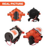SEAFLO 70PSI Deck Washdown Pump Kit for Boat Caravan Yacht Wash Pump 12V 5GPM - Front View