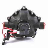 6.6GPM Washdown Pump Kit 12V Wash Pump w/ Hose Nozzle For Caravan RV Marine Boat - Close-Up Angle