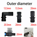 High Pressure Water Pump 45PSI for Camping Caravan Garden Caravan Boat Marine - Low Angle