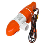 SEAFLO 1100GPH DC12V Automatic Bilge Pump Low Profile Water Pump for Boat Marine SFBP1-G1100-14A - Rear View