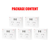 5PCS Double Power Point Dual USB+Type-C GPO Fast Charge 3.6 amp Wall Outlet - Extra Image